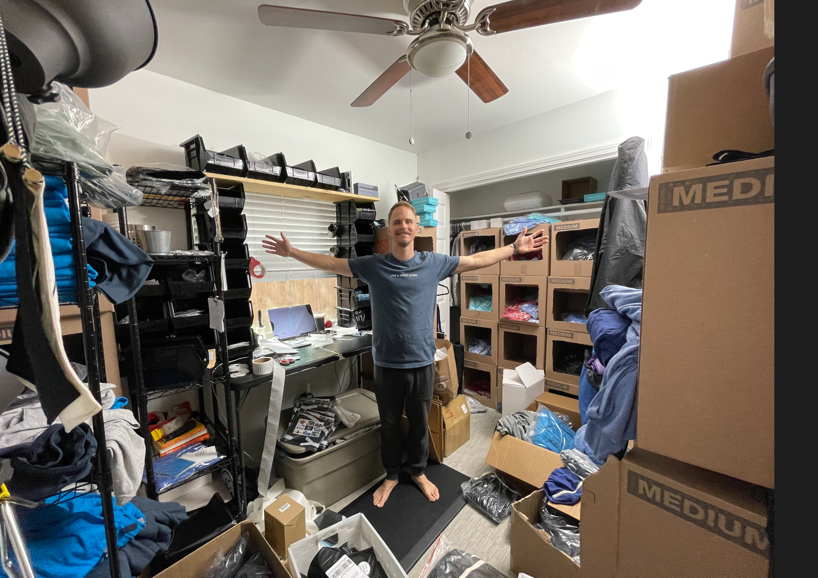 Behind the Scenes: 1 Man, 4 Words, 1000 Orders (Small Business Saturday)