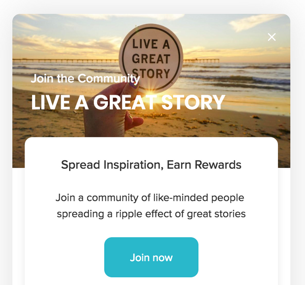 StoryPoints! Spread Inspiration and Earn Rewards