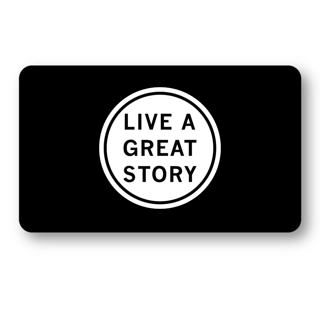 LIVE A GREAT STORY Gift Card